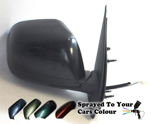 Nissan Micra Mk3 9/2010-10/2013 Electric Wing Mirror 3 Pin Drivers Side Painted Sprayed