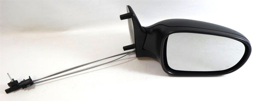 Seat Alhambra Mk1 4/1998-10/2000 Manual Cable Wing Mirror Black Drivers Side O/S