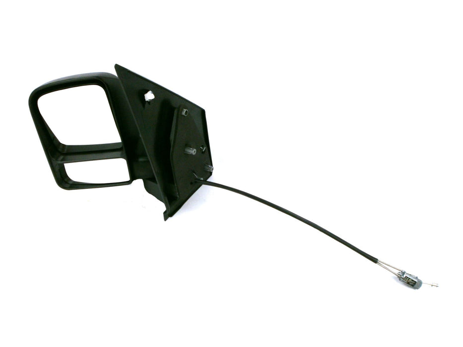 Ford Transit Connect 02-9/09 Twin Glass Wing Mirror Cable Black Passenger Side