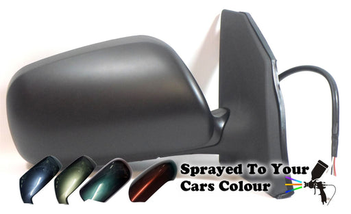 Toyota Corolla Mk5 8/2004-2007 Electric Wing Mirror Drivers Side O/S Painted Sprayed