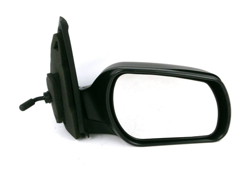 Mazda 2 Mk.1 2003-2007 Cable Wing Door Mirror Black Textured Drivers Side O/S