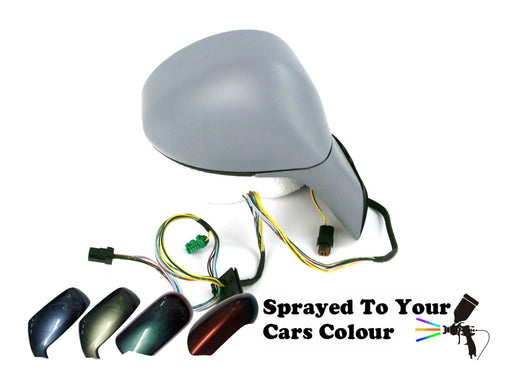 Citroen C4 2004-2010 Electric Wing Mirror Drivers Side Painted Sprayed Cover & Arm
