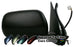 Suzuki Grand Vitara 2008-2010 Electric Wing Mirror Drivers Side O/S Painted Sprayed