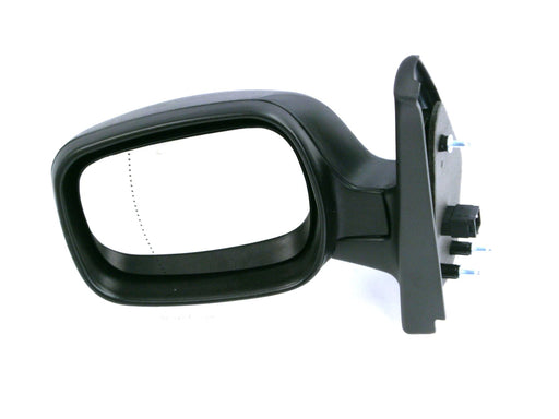 Renault Kangoo Mk.1 2003-2008 Electric Wing Mirror Black Passenger Side N/S