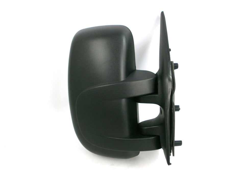 Vauxhall Movano Mk.1 11/2003-2010 Short Arm Wing Mirror Black Drivers Side O/S
