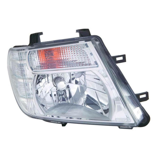 Nissan Navara D40 Pickup 3/2010-4/2016 Headlight Headlamp Drivers Side O/S
