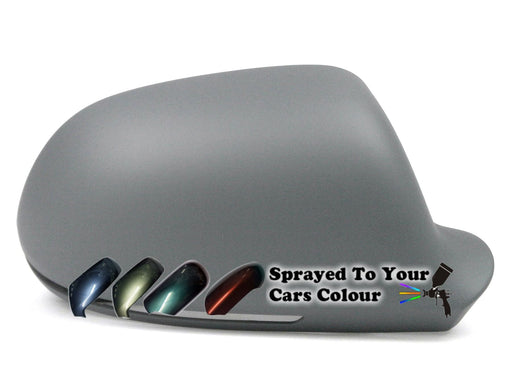 Audi A3 Mk.2 (Excl. S3 & RS3) 7/2008-12/2010 Wing Mirror Cover Drivers Side O/S Painted Sprayed