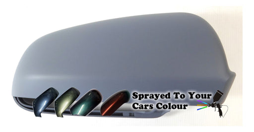 Audi A3 Mk.2 (Excl. S3 & RS3) 3/2003-7/2008 Wing Mirror Cover Drivers Side O/S Painted Sprayed