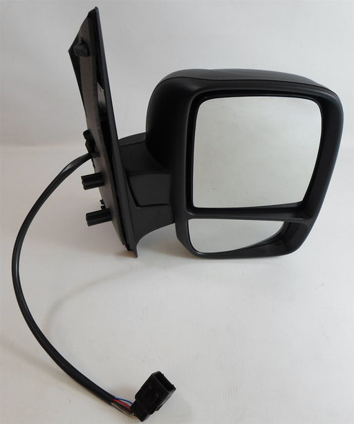 Fiat Scudo Mk.2 2007+ Twin Glass Wing Mirror Electric Black Drivers Side O/S