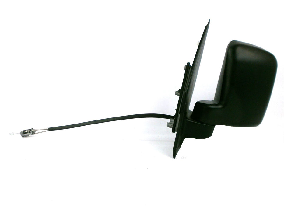 Ford Transit Connect 8/09-2013 Twin Glass Wing Mirror Cable Black Passenger Side