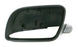 VW Polo Mk.4 2/2002-7/2005 Black Textured Wing Mirror Cover Passenger Side N/S