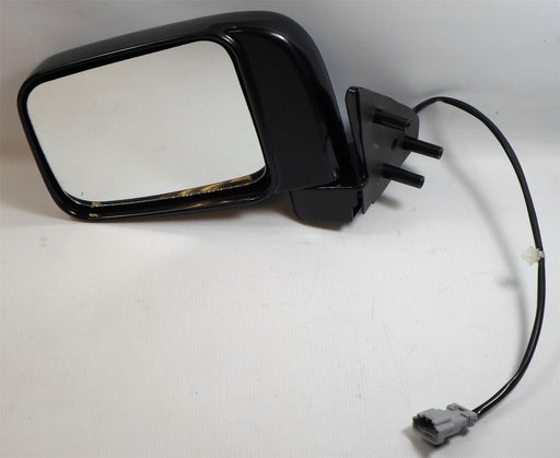 Nissan Navara Mk1 2001-2006 Electric Wing Mirror Polished Black Passenger Side