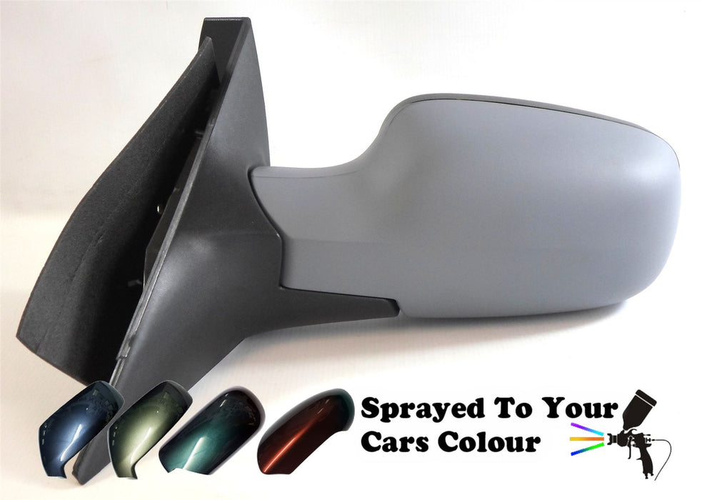Renault Scenic Mk2 9/2003-8/2009 Electric Wing Mirror Passenger Side N/S Painted Sprayed