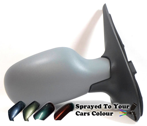 Renault Clio Mk2 2005-2008 Electric Heated Wing Mirror Drivers Side O/S Painted Sprayed
