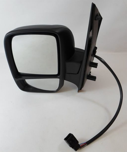 Citroen Dispatch Mk2 2007+ Twin Glass Wing Mirror Electric Black Passenger Side 