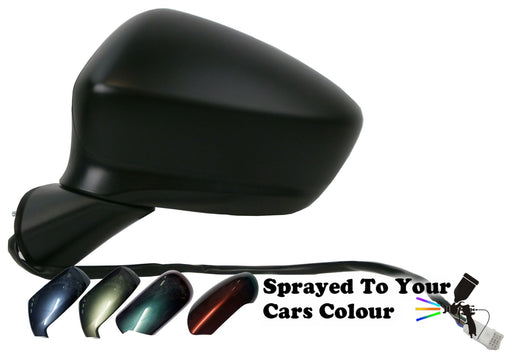 Mazda CX-5 2012-6/2015 Wing Mirror Power Folding Passenger Side Painted Sprayed