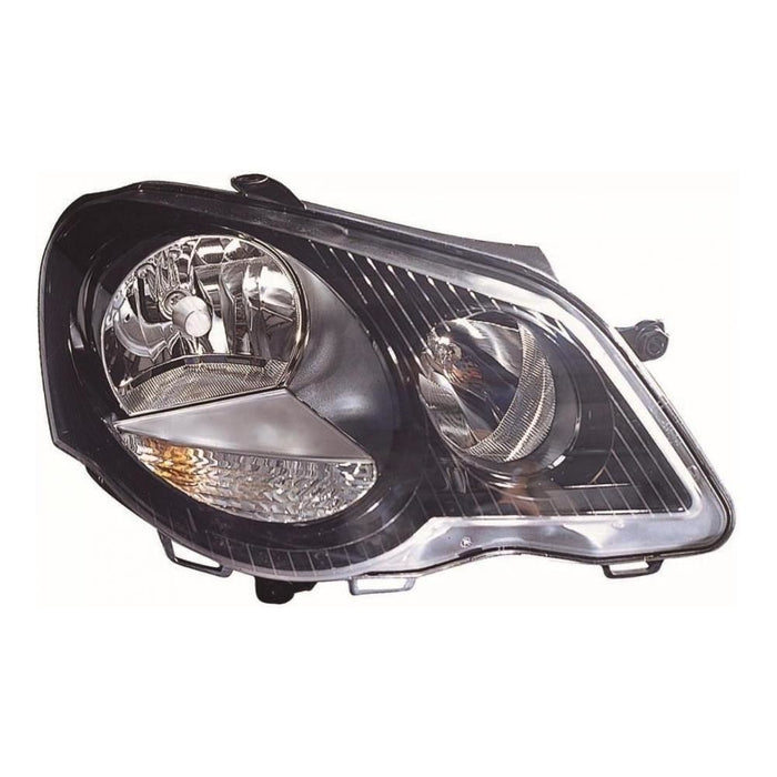 VW Polo Mk4 Gti 9N3 Hatchback 6/2005-3/2010 Headlight Headlamp Drivers Side O/S