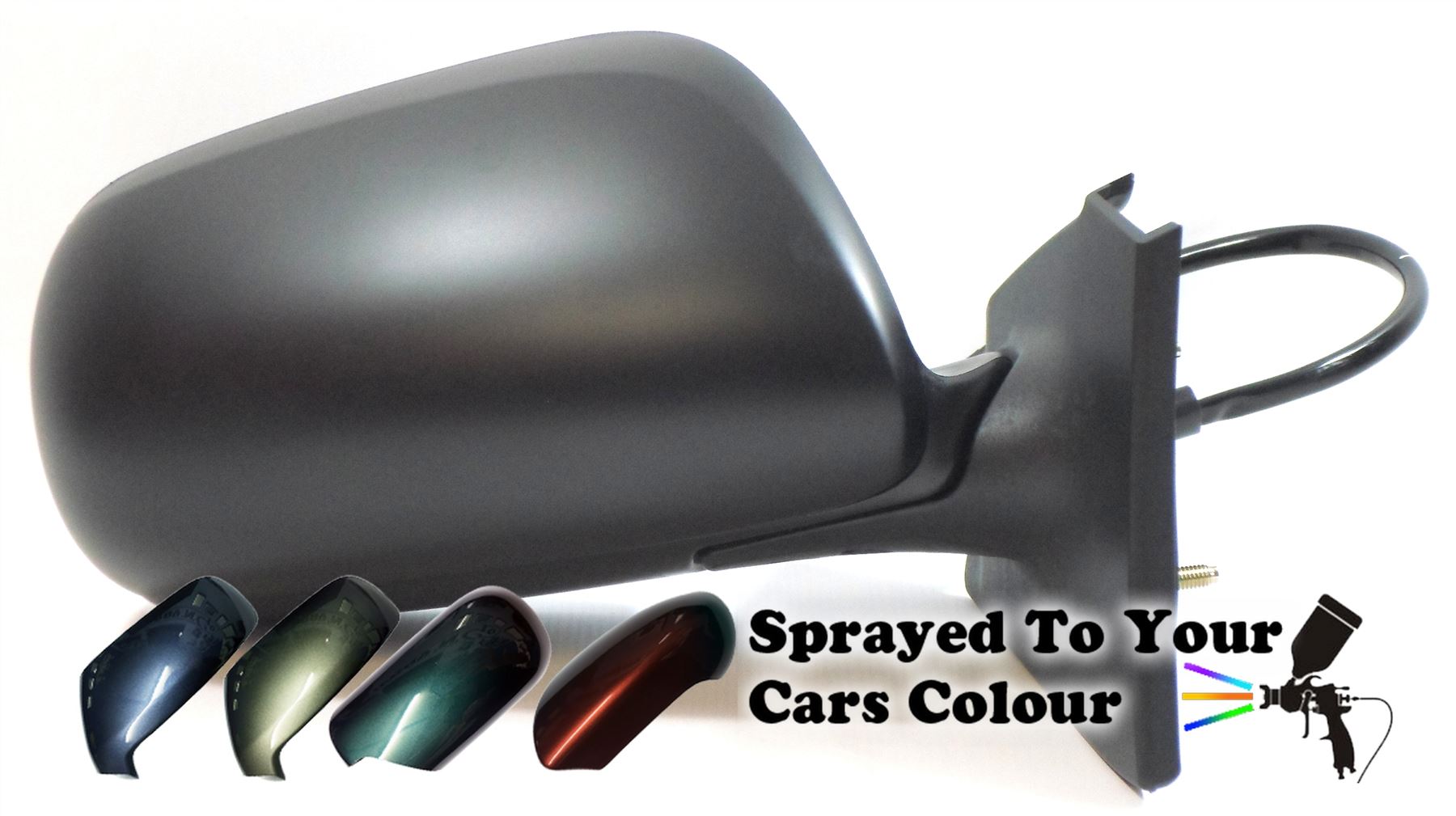 Toyota Yaris Mk.2 11/2005-2011 Electric Wing Mirror Drivers Side O/S Painted Sprayed