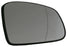 Smart Forfour Mk.2 8/2014+ Non-Heated Aspherical Mirror Glass Drivers Side O/S