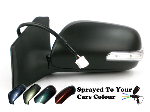 Toyota Avensis 7/2006-6/09 Electric Wing Mirror Indicator Passenger Side Painted Sprayed