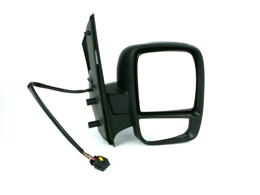 Fiat Scudo Mk.2 2007+ Twin Glass Wing Mirror Electric Primed Drivers Side O/S