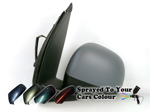 Fiat Panda Mk.3 3/2012+ Electric Wing Mirror Heated Passenger Side N/S Painted Sprayed