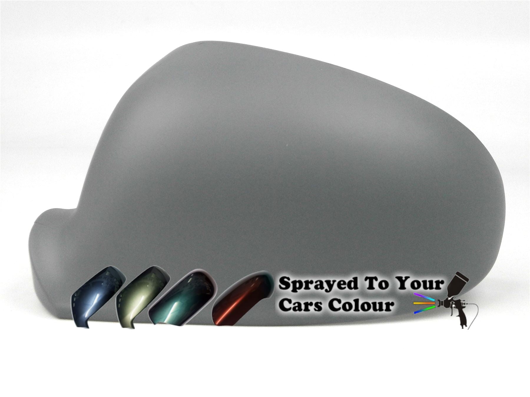 Volkswagen Sharan Mk.2 11/2004-2010 Wing Mirror Cover Passenger Side N/S Painted Sprayed