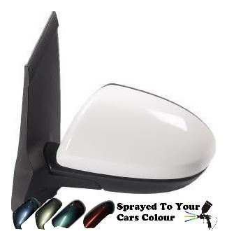 Mazda 2 Mk2 9/2007-4/2015 Electric Wing Mirror Non-Heated Passenger Side Painted Sprayed