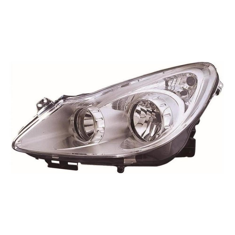 Vauxhall Corsa D Mk3 7/2006-7/2011 Chrome Inner Headlight Passenger Side N/S