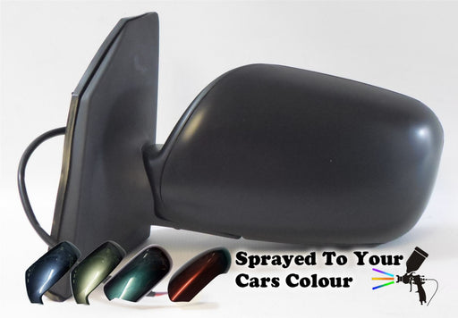 Toyota Corolla Mk5 2002-9/2004 Electric Wing Mirror 3 Pin Passenger Side Painted Sprayed