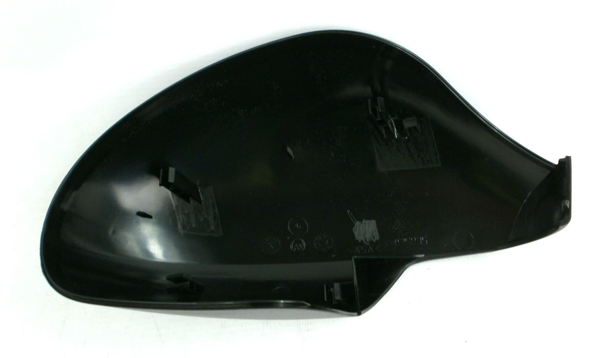 Seat Ibiza Mk.4 5/2002-2008 Black Textured Wing Mirror Cover Passenger Side N/S