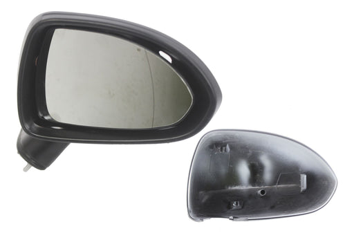 Vauxhall Corsa E 10/14+ Electric Wing Mirror Black Arm Paintable Cover Drivers