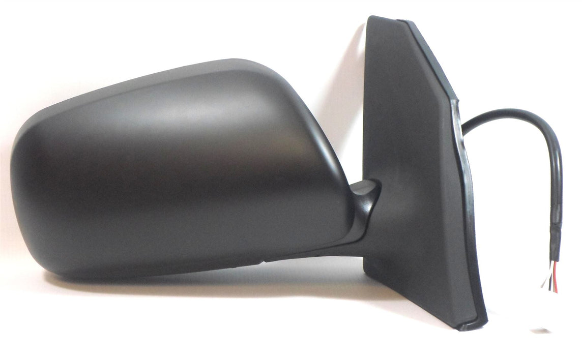 Toyota Corolla Mk5 8/2004-2007 Electric Wing Mirror Black 5 Pin Drivers Side O/S