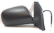 Toyota Corolla Mk5 8/2004-2007 Electric Wing Mirror Black 5 Pin Drivers Side O/S