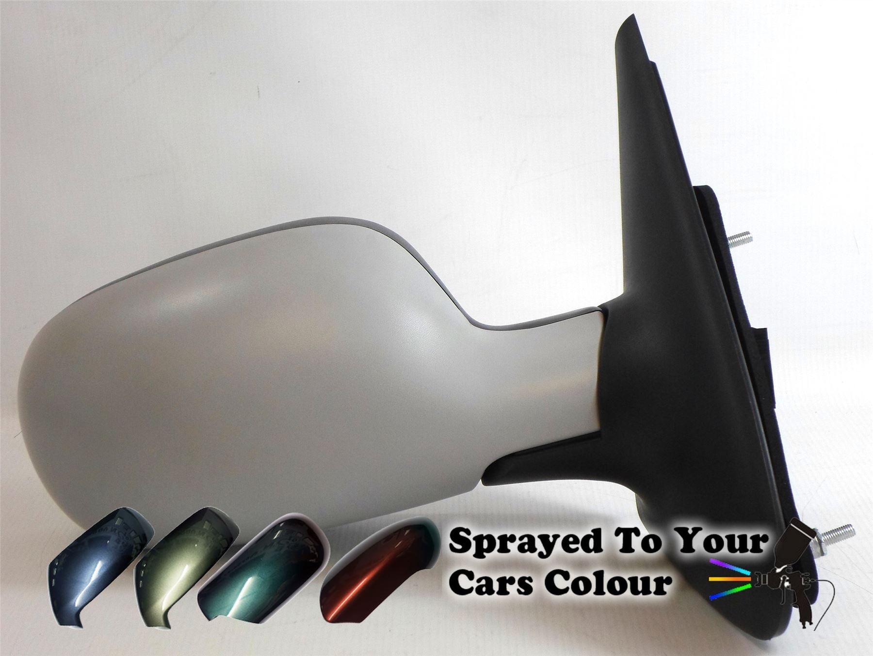 Renault Megane 4/1999-2002 Electric Wing Mirror Heated Drivers Side O/S Painted Sprayed