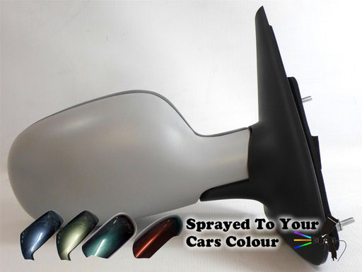 Renault Megane 4/1999-2002 Electric Wing Mirror Heated Drivers Side O/S Painted Sprayed