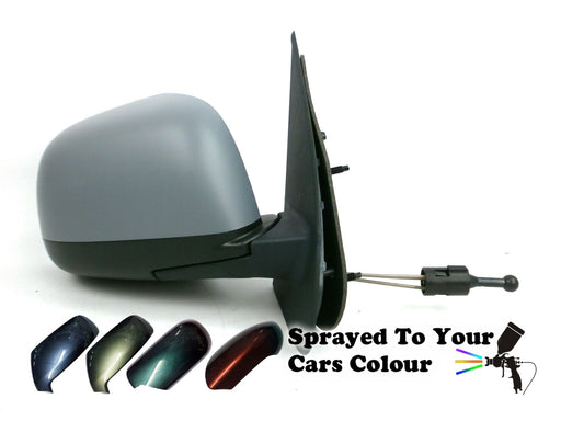 Nissan Micra Mk.3 9/2010-10/2013 Cable Wing Door Mirror Drivers Side O/S Painted Sprayed