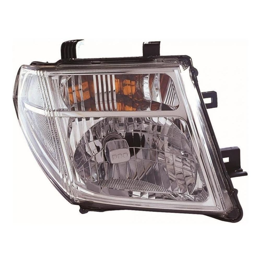 Nissan Navara D40 Pickup 5/2005-6/2008 Headlight Headlamp Drivers Side O/S