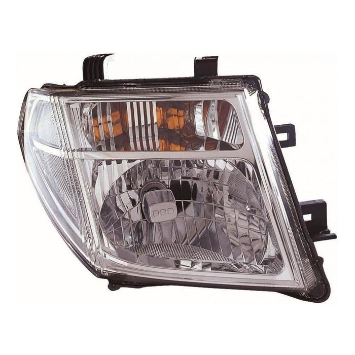 Nissan Navara D40 Pickup 5/2005-6/2008 Headlight Headlamp Drivers Side O/S
