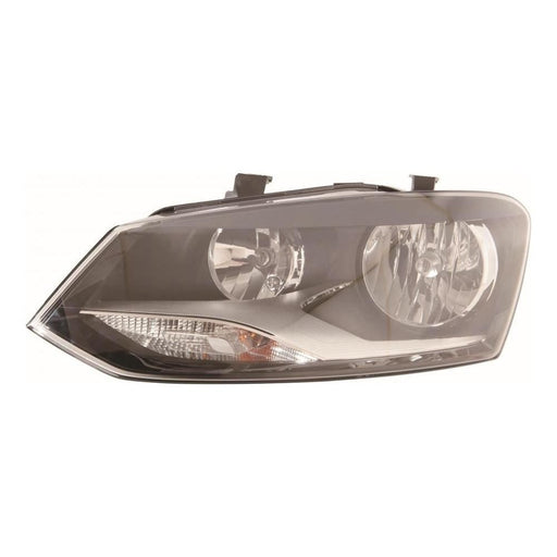 VW Polo Mk5 6R Hatch 10/2009-7/2014 Twin Reflector Headlight Passenger Side N/S