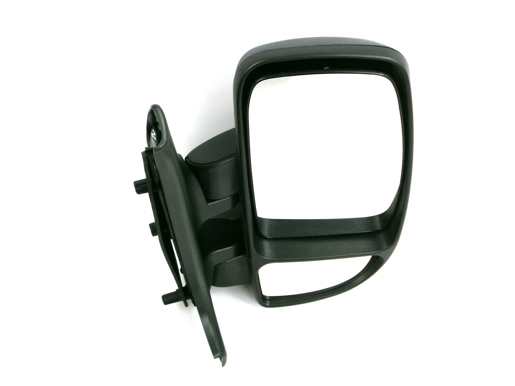 Vauxhall Movano Mk.1 11/2003-2010 Short Arm Wing Mirror Black Drivers Side O/S