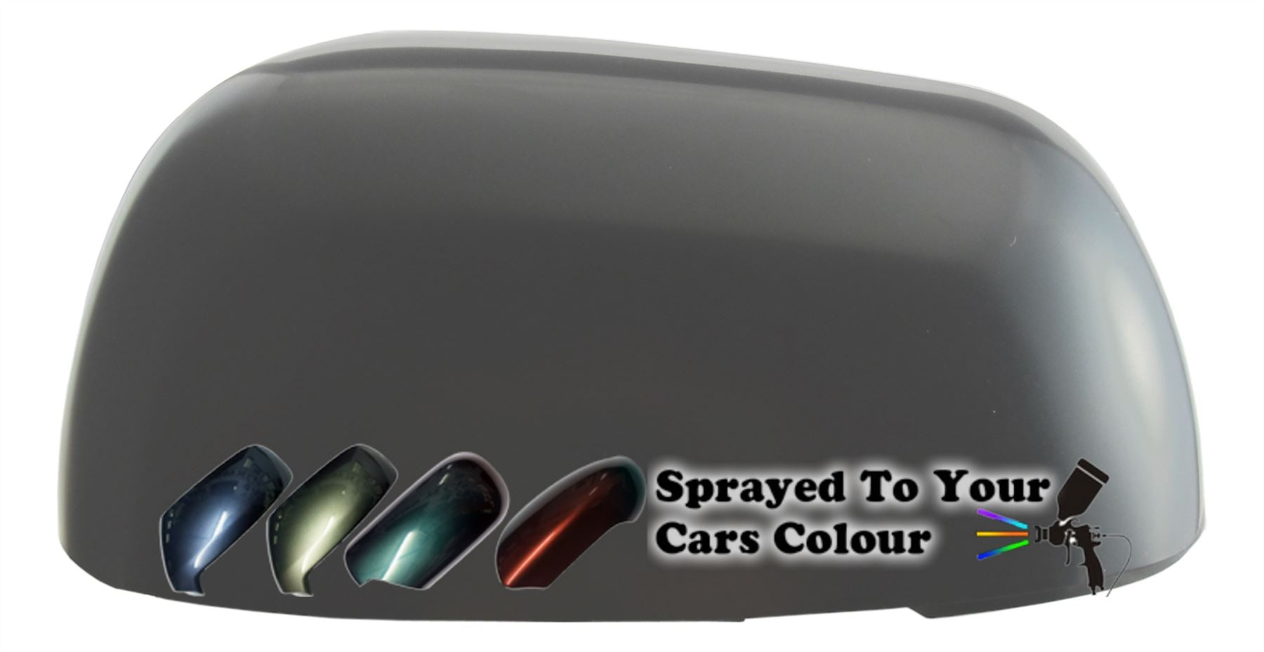 Kia Picanto Mk.2 5/2011-9/2017 Wing Mirror Cover Passenger Side N/S Painted Sprayed