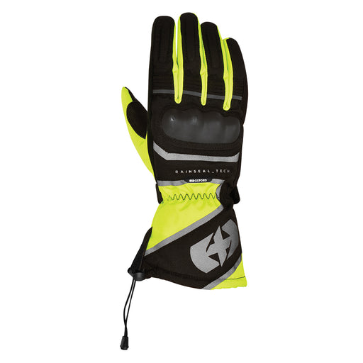 Oxford Men's Montreal 1.0 Gloves Black & Fluorescent