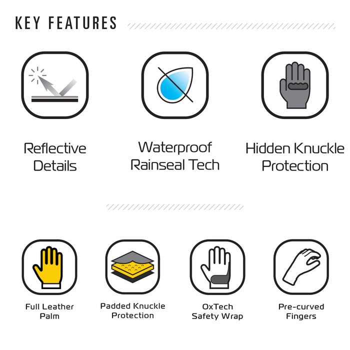 Oxford Ottawa 1.0 Men's Gloves Stealth Black