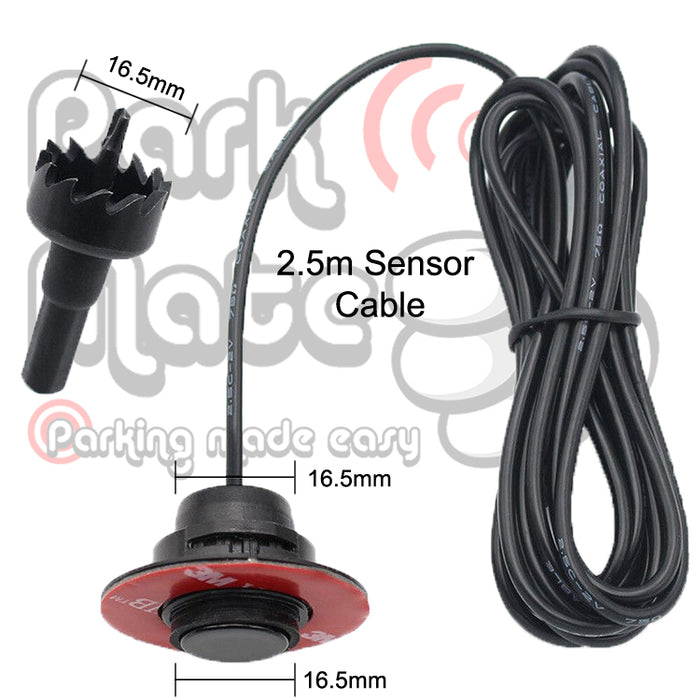 UNIVERSAL AUDIO BUZZER FLUSH FIT FRONT PARKING SENSORS PARK MATE PM320