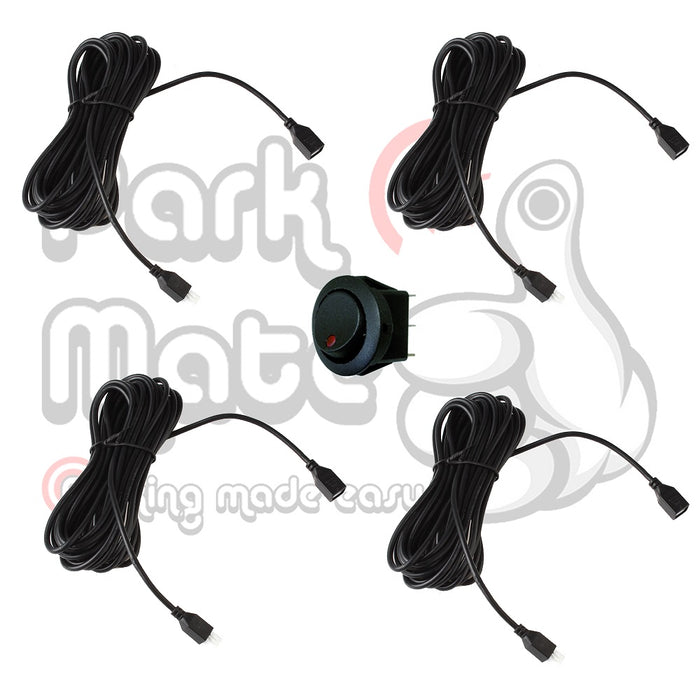 UNIVERSAL LED DISPLAY FRONT PARKING SENSORS PARK MATE PM400