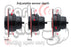 UNIVERSAL AUDIO BUZZER FLUSH FIT FRONT PARKING SENSORS PARK MATE PM320