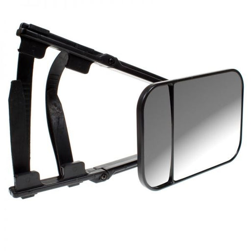 Universal Fit Caravan Trailer Extension Towing Dual Mirror Glass Convex Single MP8324