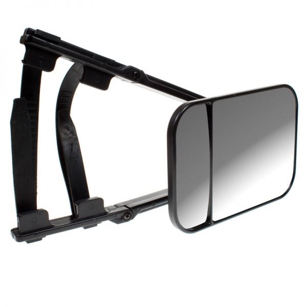 Universal Fit Caravan Trailer Extension Towing Dual Mirror Glass Convex Single MP8324