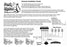 VW Transporter T6 Park Mate PM100 Rear Reverse Black Parking Sensors Audio Buzzer Kit